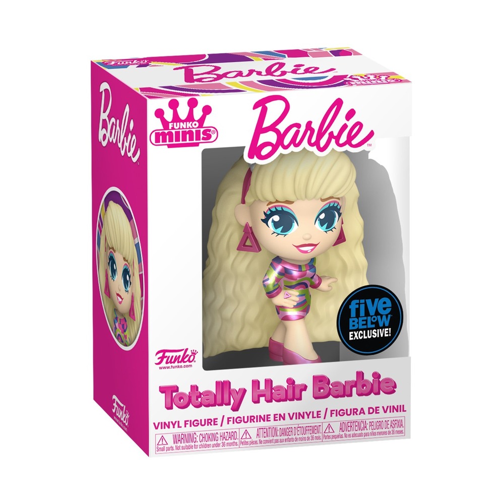 Funko Minis: Barbie - Totally Hair Barbie - Five Below Exclusive!